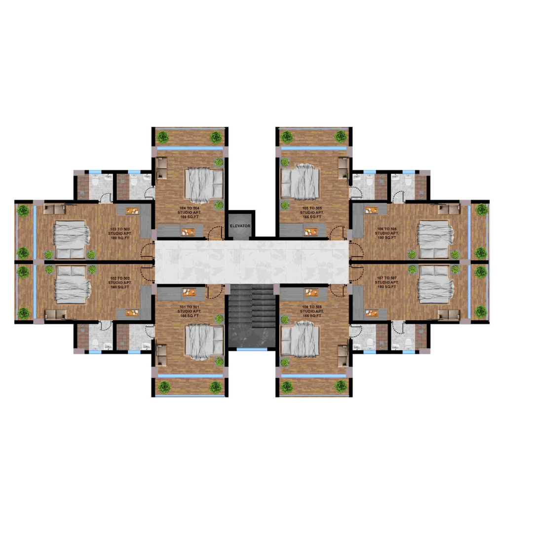 Building B Floor Plan